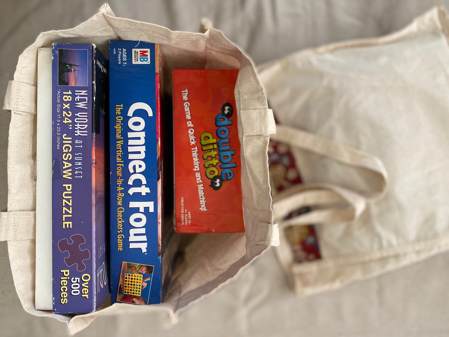Farmer's Market Canvas Tote Bag