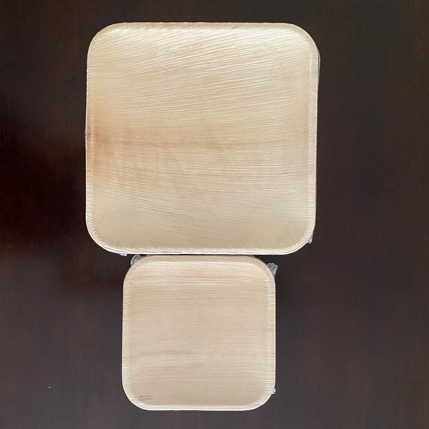 50 piece bundle - 25 10" square plates + 25 7" square Plates