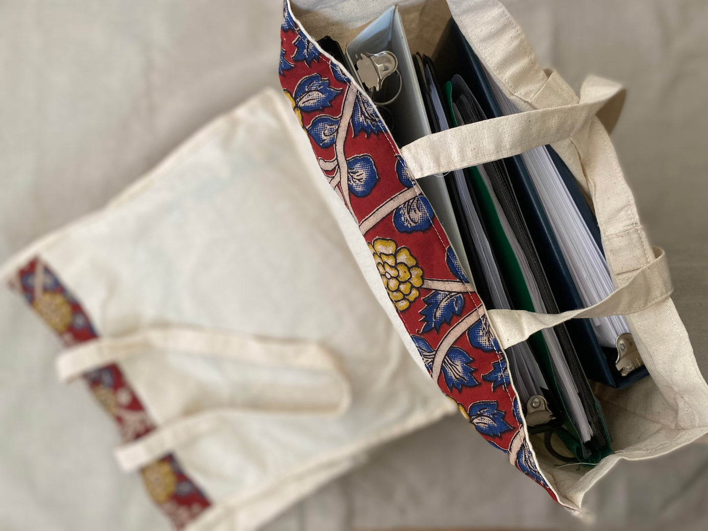 Farmer's Market Canvas Tote Bag